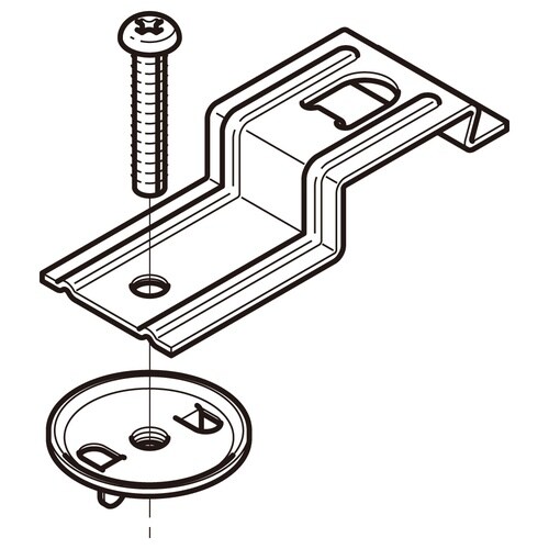 子桁用照明器具取付金具RFL1