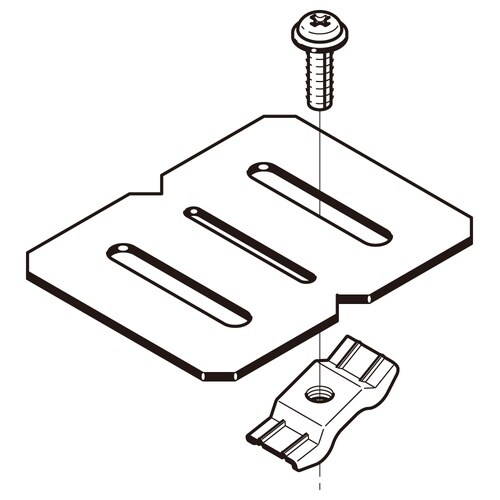 斜め振止補助金具RSA1F