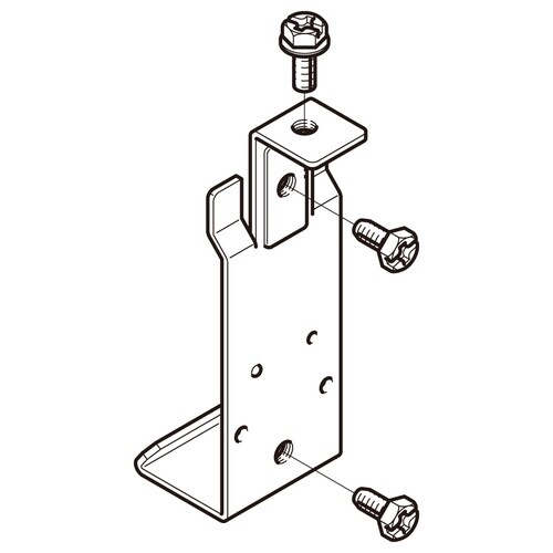 カバークランプ支持金具ノンBS−CVCQ1NB