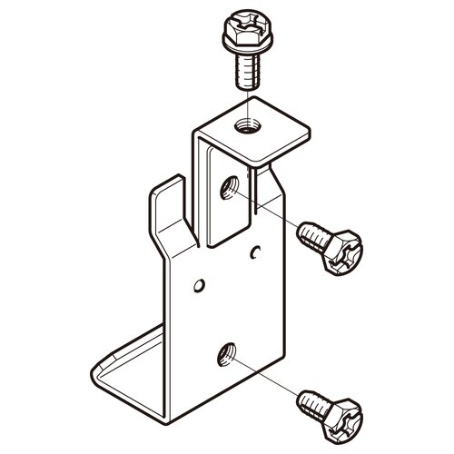 カバークランプ支持金具ノンBS−CVCS1NB