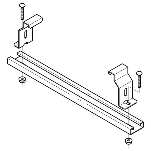 接続底板カバークランプステンS−CVCSBG50