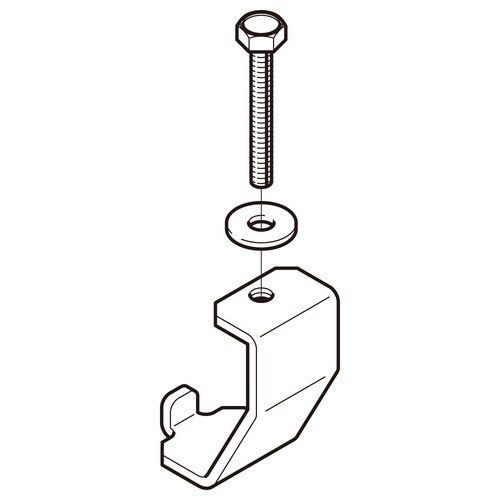 カバー止め金具ステンレスS−CVDS1GY