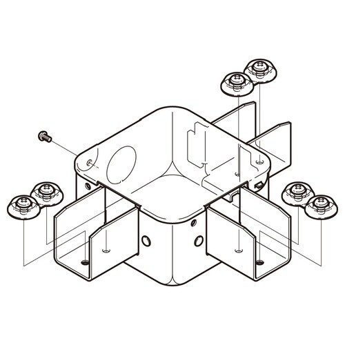 分岐ボックスステンレスS−DB2TN