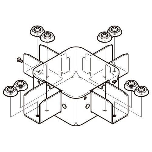 分岐ボックスステンレスS−DB2X