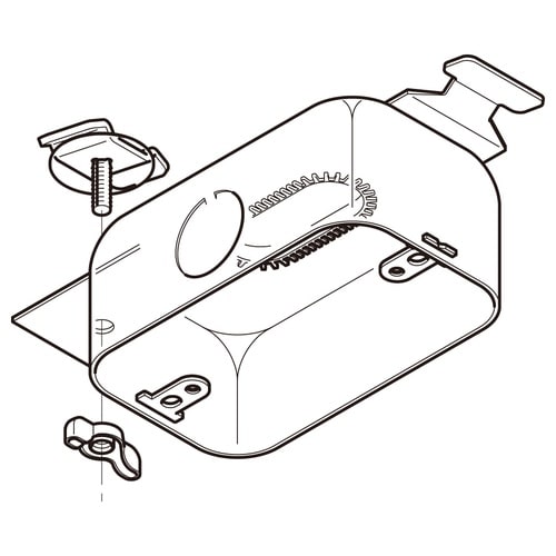 コンセントボックスステンレスS−DBC1U