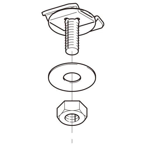 照明器具取付金具ステンレスS−DK1−9