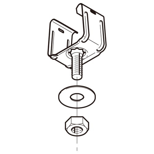 照明器具取付金具ステンレスS−DK1UK−9