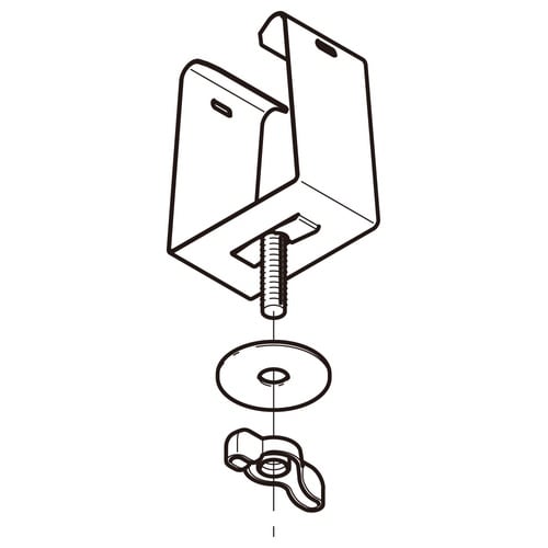 照明器具取付金具ステンレスS−DK2UK−6