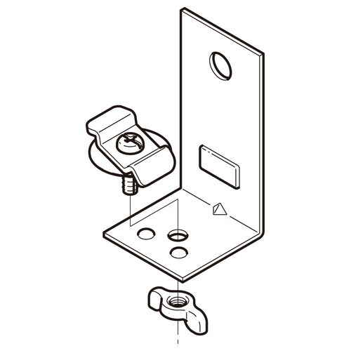 壁面支持エンドキャップステンS−ECW1