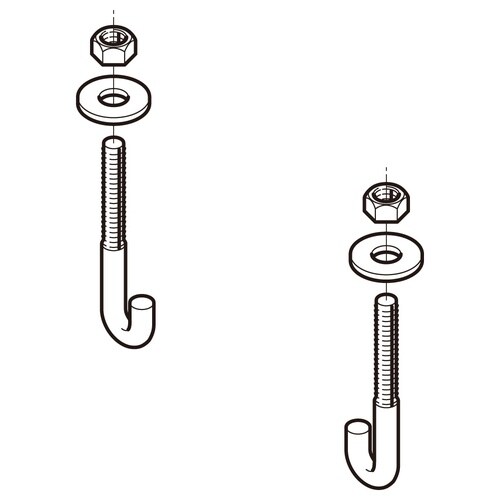 屋根型カバー用フックボルトSS−FB−CVCBY