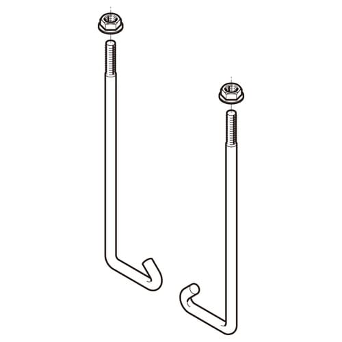 カバークランプ用フックBSS−FB−CVCQ120