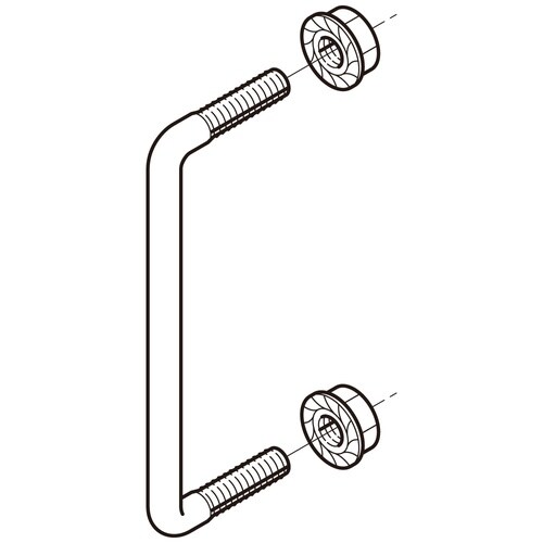 マルチ金具支持ボルトSUSS−QRM2UB−M8