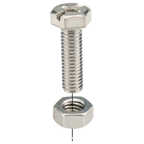 六角頭ボルト・ナット付ステンS−RM6−25RN