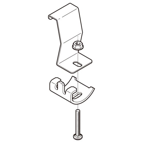 アングル用振止金具ステンレスS−SRS11T