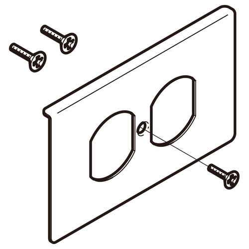 コンセントプレートSDSD−CP2