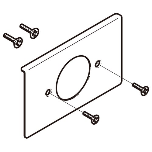 コンセントプレートSDSD−CP4