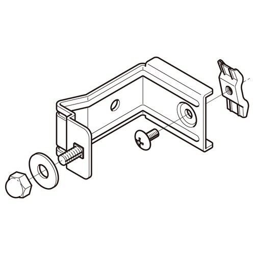 立上りカバー止め金具SDSD−CVVHQ1