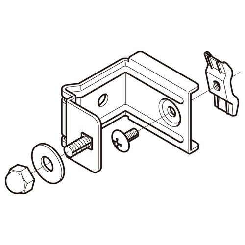 立上りカバー止め金具SDSD−CVVHS1
