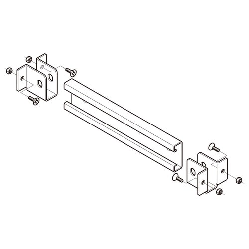 立上りケーブル支持桁SDSD−D15−49K