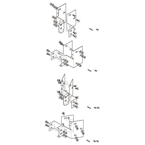 段違い口径違い金具−DPRD203010LL