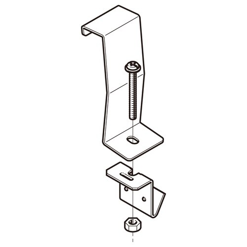 アングル用振れ止め金具SDSD−QRS12