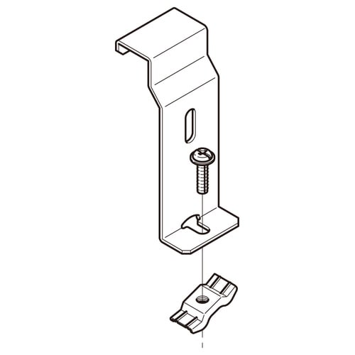 下面カバー対応振止金具SDSD−QRS13