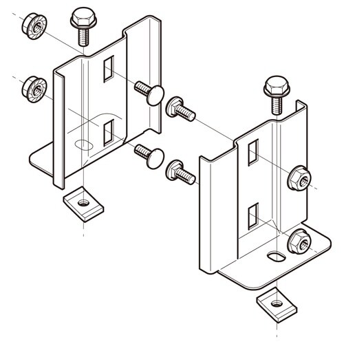 盤取付金具スーパーダイマSD−QRU1