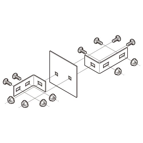 SR・QR用口径違い金具SDSD−QSRR10