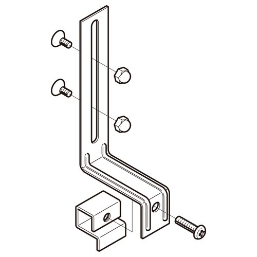 親桁部ボックス固定金具SDSD−QTB1