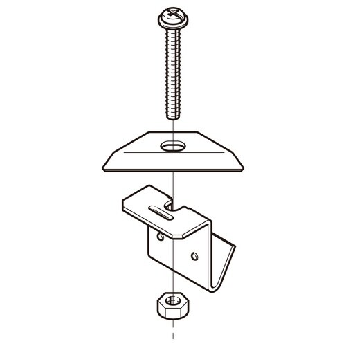 アングル用振れ止め金具SDSD−SNQRS2L