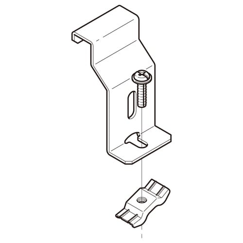 下面カバー対応振止金具SDSD−SRS13