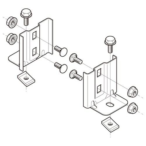 盤取付金具スーパーダイマSD−SRU1左右組