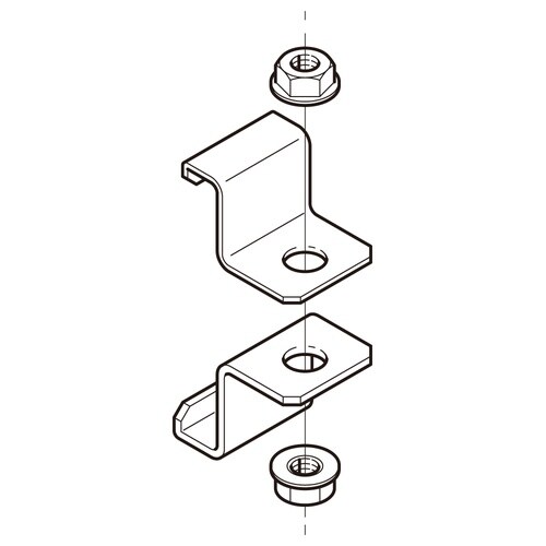 ラックカバー対応吊り金具SRH1CB