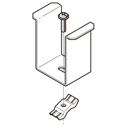並列部振れ止め金具SRS1W