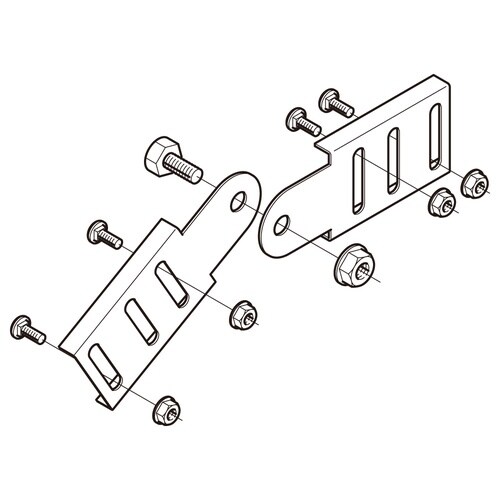 上下自在継ぎ金具WRFG1