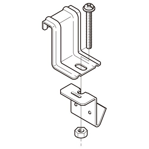 アングル用振れ止め金具WRS10