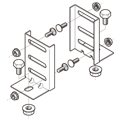 盤取付金具WRU1