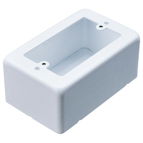 1個用白色スイッチボックスWSB1