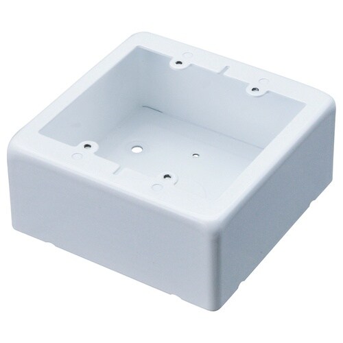 2個用白色スイッチボックスWSB2