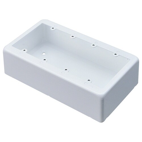 4個用白色スイッチボックスWSB4