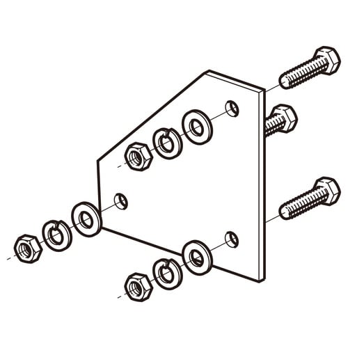 組立アングル架台プレート溶融Z−65AGP