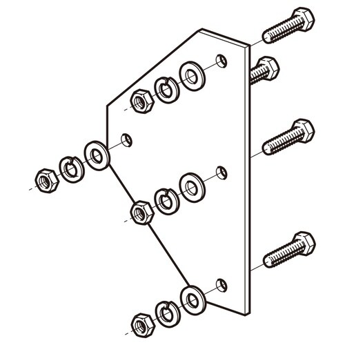 組立アングル架台プレート溶融Z−75AGPM