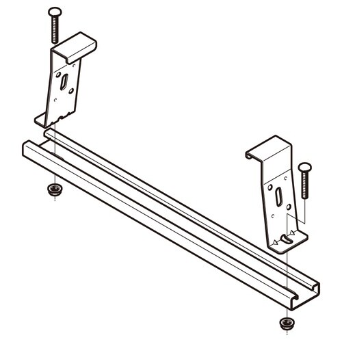 底板カバークランプ溶融亜鉛Z−CVCQB30