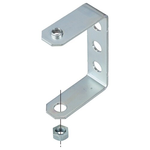 みぞ形鋼用吊り金具溶融亜鉛Z−CYF75H−W3