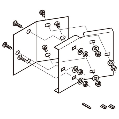 分岐用継ぎ金具溶融亜鉛Z−DPLG200
