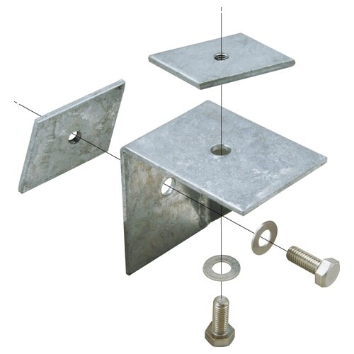 配管システムコーナ金具溶融亜Z−GS3L