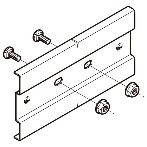 継ぎ金具溶融亜鉛めっきZ−QRG3