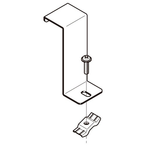 LA形分岐用振止金具溶融亜鉛Z−QRLAS1