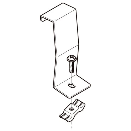 接続部振れ止め金具溶融亜鉛Z−QRS3