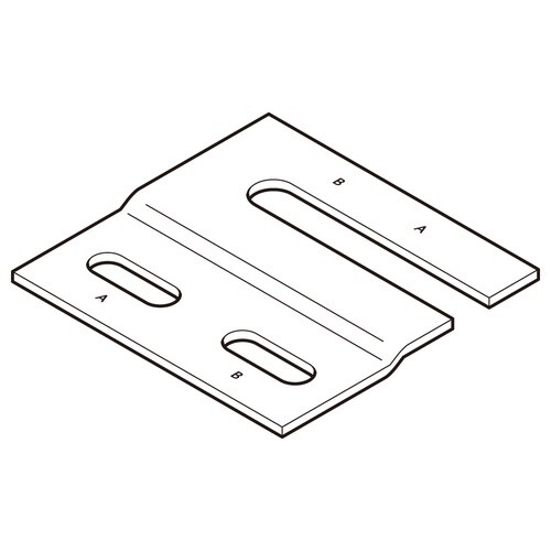 アングル用振止金具溶融亜鉛Z−RS14−50